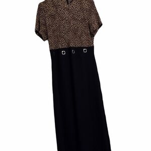 Positive attitude petite 10 long dress